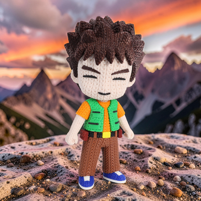 Knitted Monster – Steiniger Begleiter im Strick-Look Whale 3D Studio