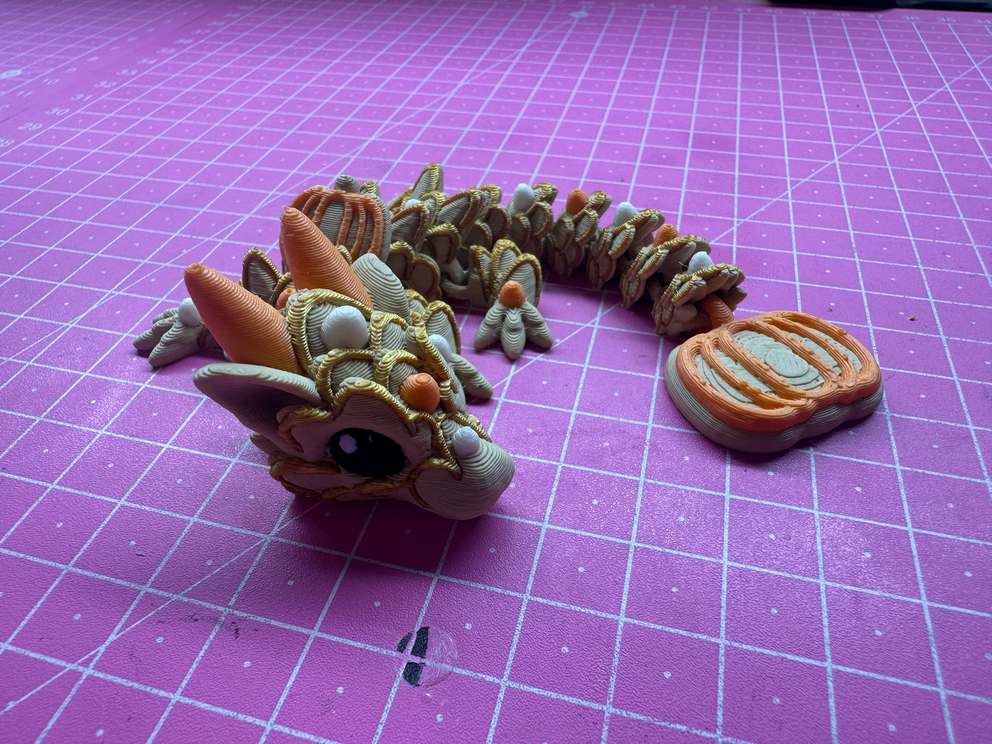 Pumpkin Dragon – Der magische Kürbisdrache der Herbstzeit Cinderwing3D
