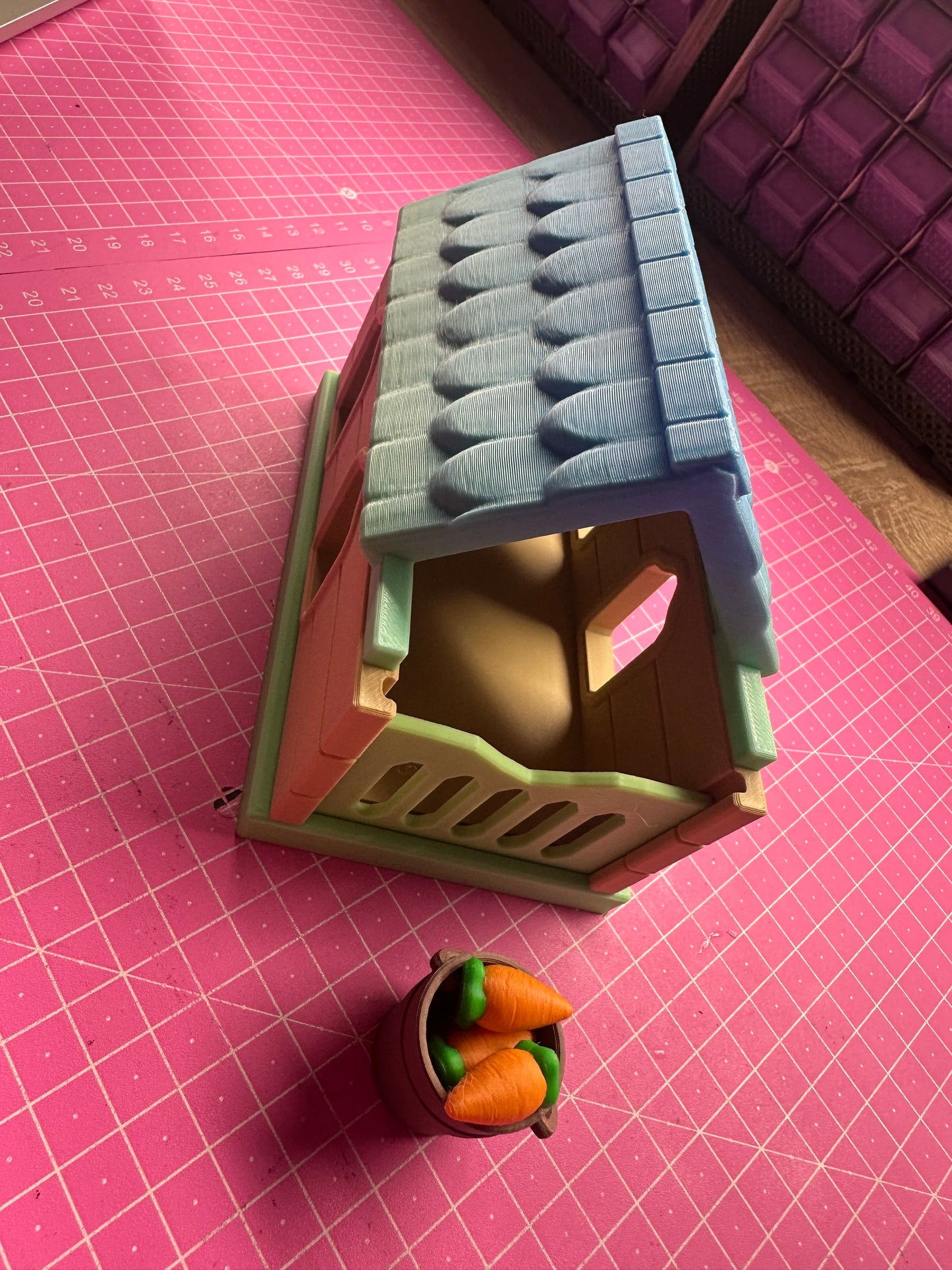 Unicorn Pony & Stable – Ein magisches Zuhause für dein Einhorn Layers in Green