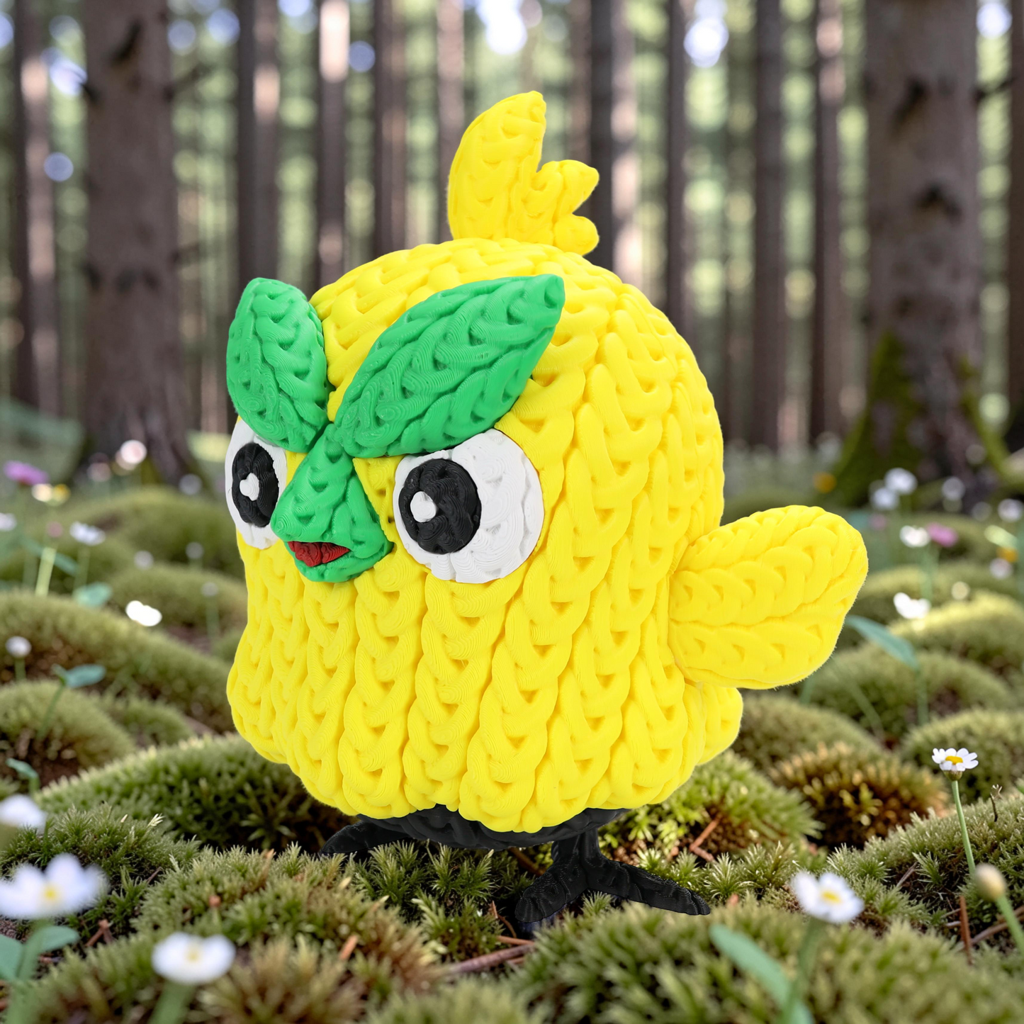 Knitted Monster – Flauschiger Wasserfreund im Strick-Look Whale 3D Studio