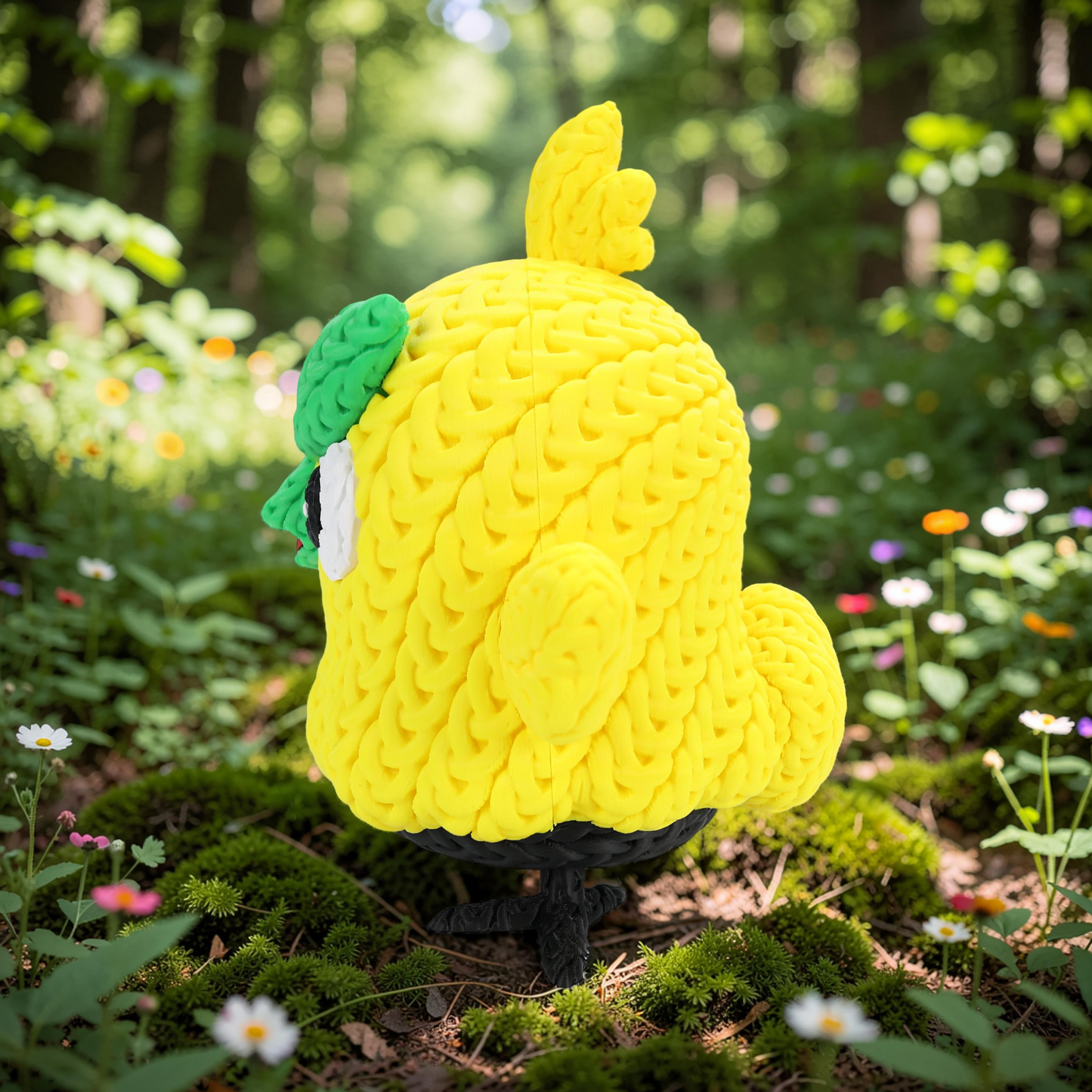 Knitted Monster – Flauschiger Wasserfreund im Strick-Look Whale 3D Studio