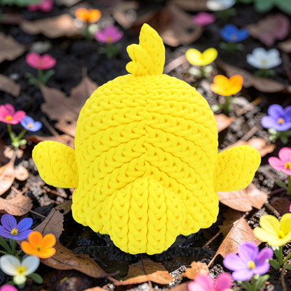 Knitted Monster – Flauschiger Wasserfreund im Strick-Look Whale 3D Studio