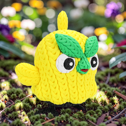 Knitted Monster – Flauschiger Wasserfreund im Strick-Look Whale 3D Studio
