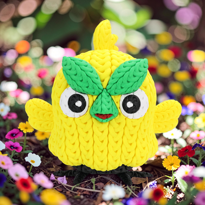Knitted Monster – Flauschiger Wasserfreund im Strick-Look Whale 3D Studio