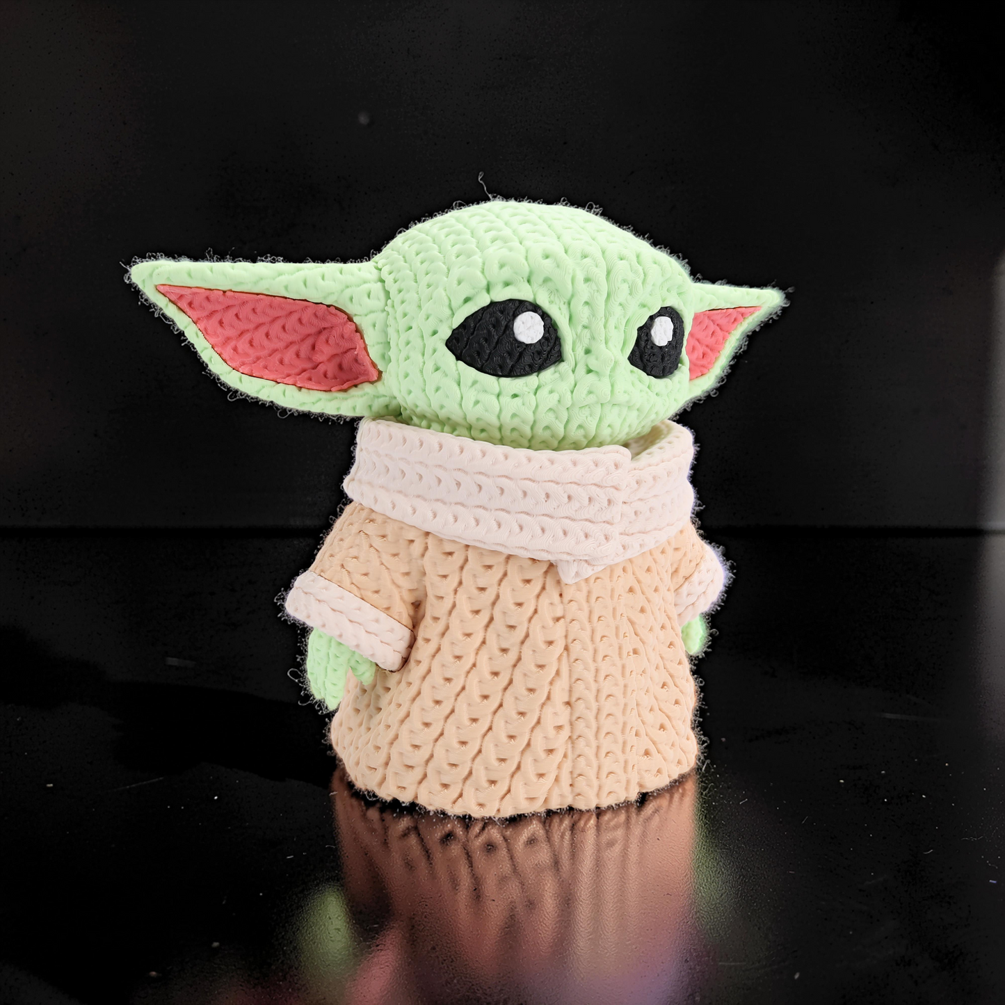 Knitted Space Companion – Süßer Alien im Strick-Look Whale 3D Studio