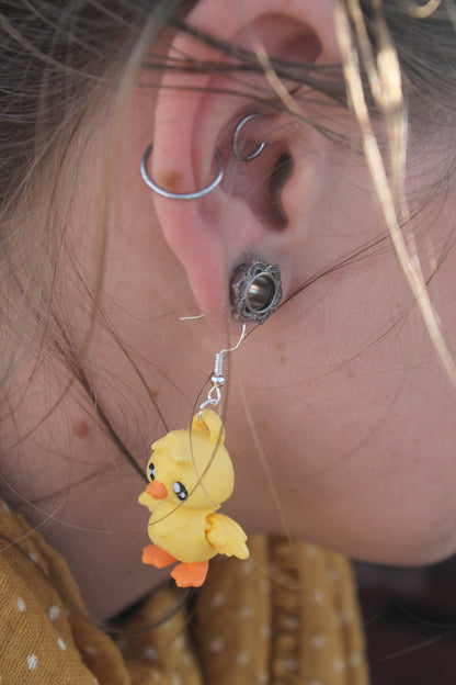 Goose Ohrringe – Verspielter Ohrschmuck mit Gänse-Charme Layers in Green