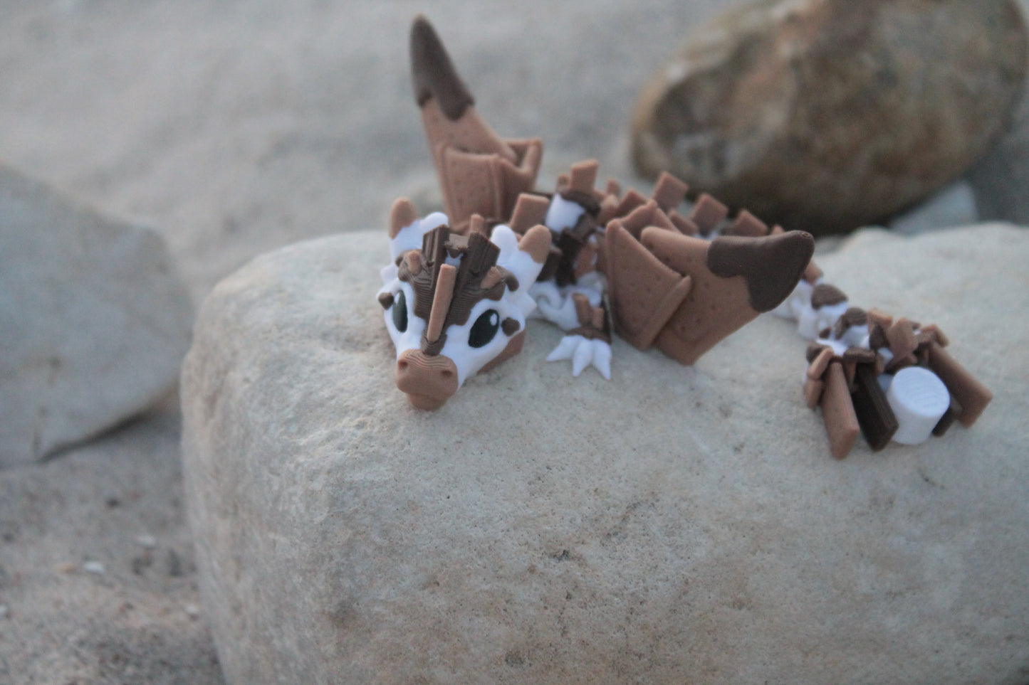 Baby Smores Dragon – Süßer Lagerfeuerzauber Cinderwing3D