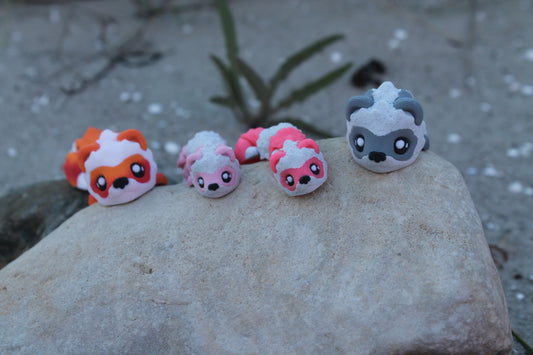 Ferret – Verspielte Dekofigur mit tierischem Charme Layers in Green