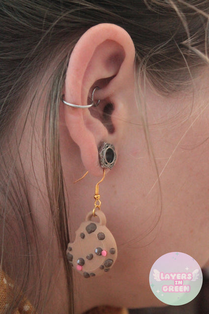 Cookie Ohrringe – Knuspriger Charme zum Anziehen Layers in Green