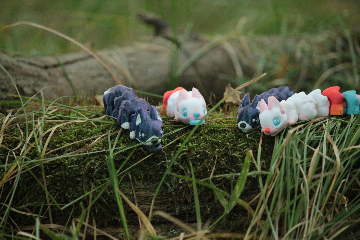 Squirrel – Verspielte Eichhörnchenfigur für deine Deko Layers in Green