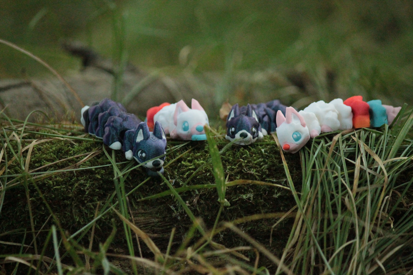 Squirrel – Verspielte Eichhörnchenfigur für deine Deko Layers in Green