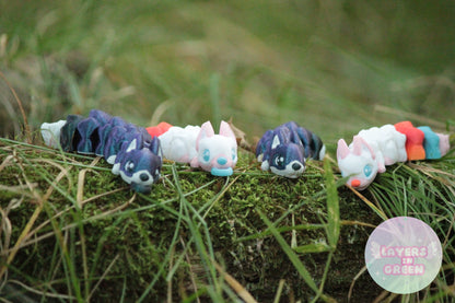 Squirrel – Verspielte Eichhörnchenfigur für deine Deko Layers in Green