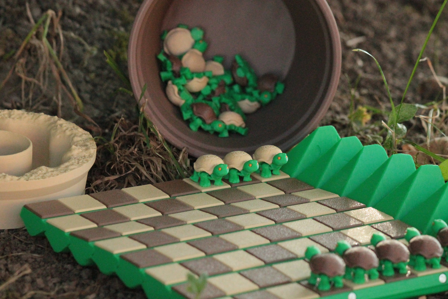 Cackti Chess Set + Damenfiguren & Aufbewahrung – Einzigartiges Fantasy-Schach ForgeCore