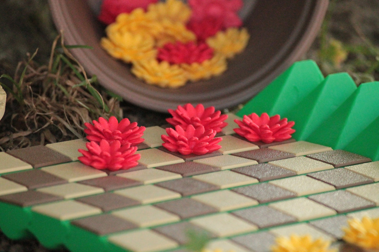 Cackti Chess Set + Damenfiguren & Aufbewahrung – Einzigartiges Fantasy-Schach ForgeCore