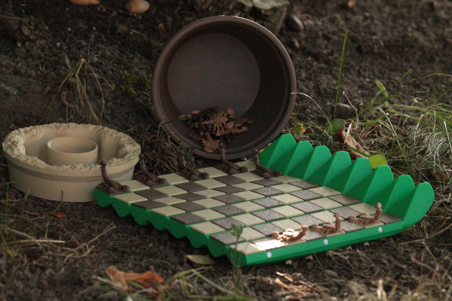 Cackti Chess Set + Damenfiguren & Aufbewahrung – Einzigartiges Fantasy-Schach ForgeCore