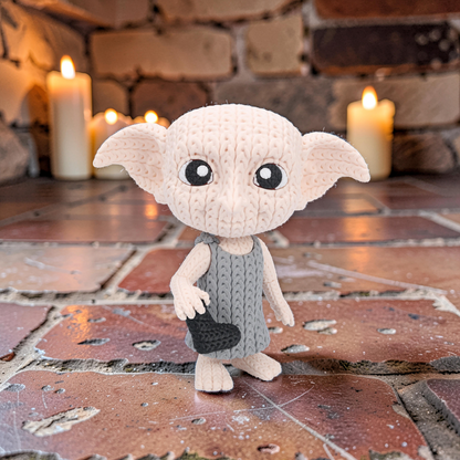 Hauself im Stricklook – Magische Sammlerfigur mit Herz Whale 3D Studio