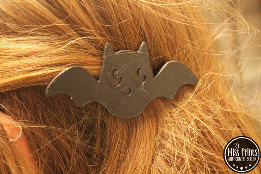 Halloween Bat Hairclip – Magischer Fledermaus-Haarschmuck 3D Miss Prints