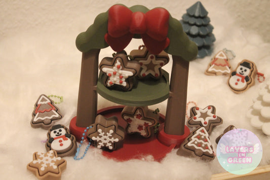 Keksklicker – Winterliche Kekszauber im Mini-Format Layers in Green