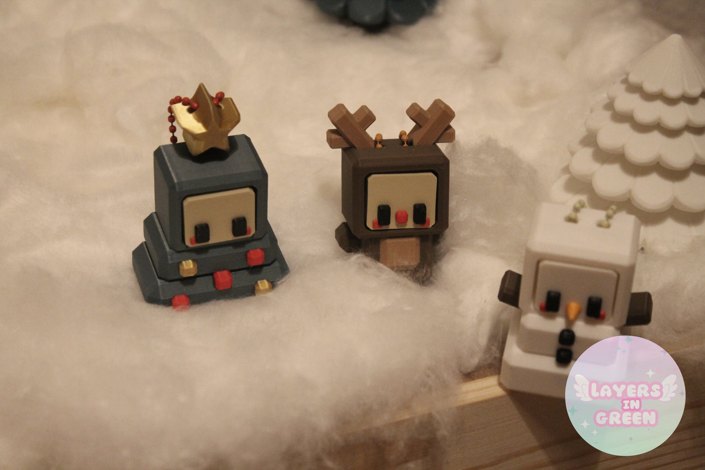 Bit Klicker – Winter Edition Layers in Green