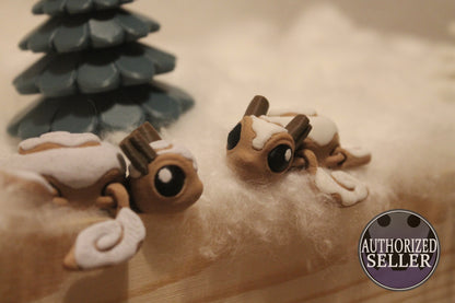 Cinnaswirl Turtle – Süße Zimtschnecken-Magie in Schildkrötenform Cinderwing3D