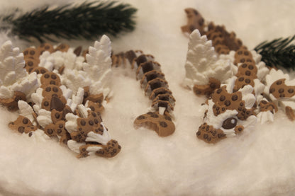 Chocolate Chip Cookie Dragon – Süßer Keksdrache voller Magie Cinderwing3D