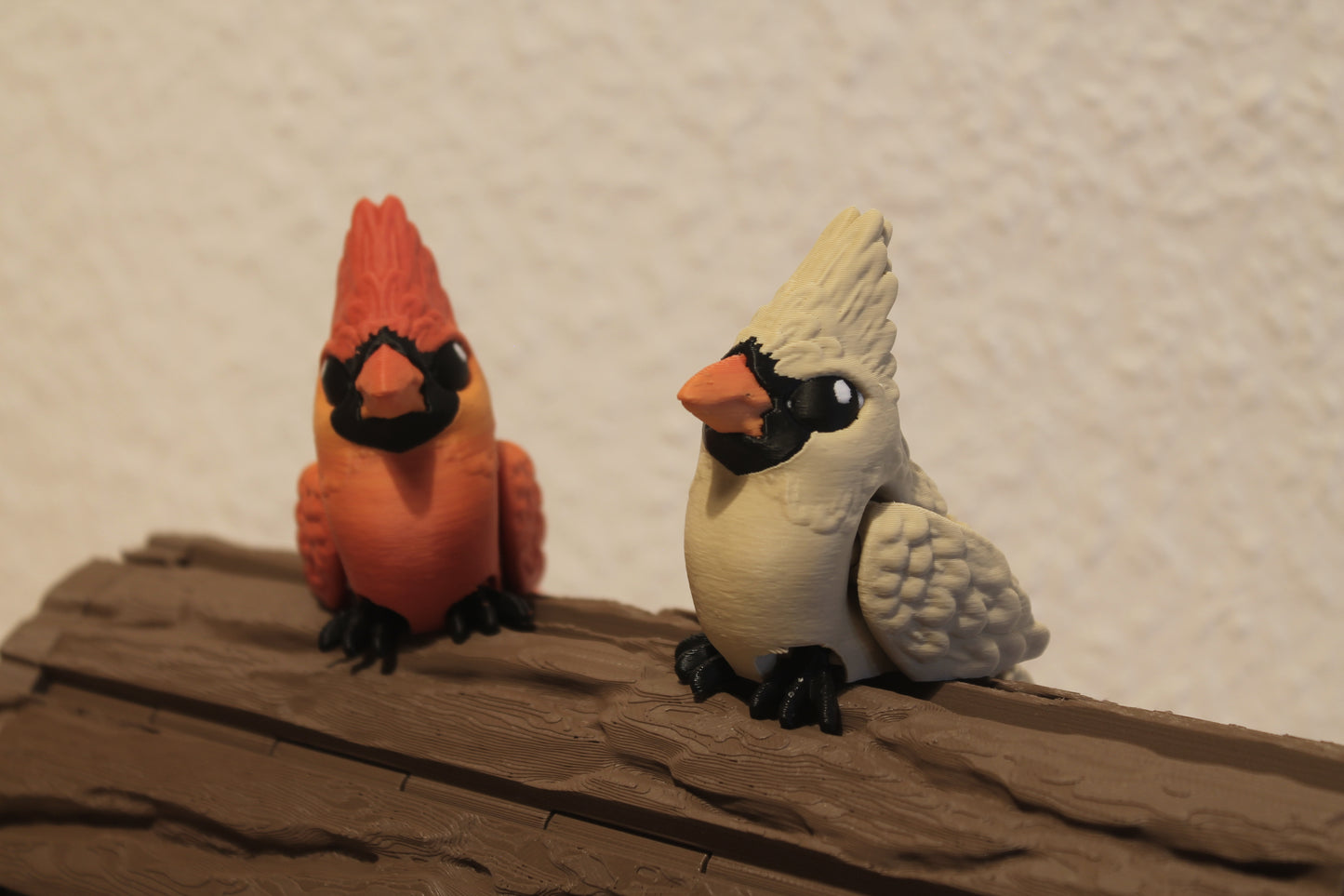 Tiny Cardinal – Kleiner Wintervogel voller Wärme Cinderwing3D