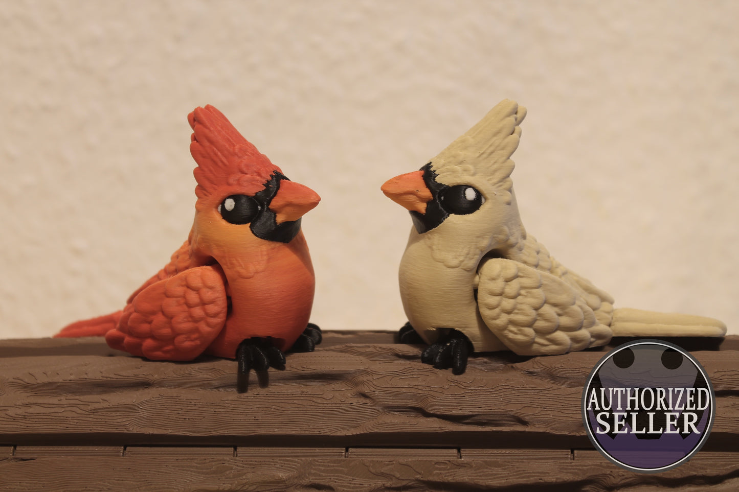 Tiny Cardinal – Kleiner Wintervogel voller Wärme Cinderwing3D