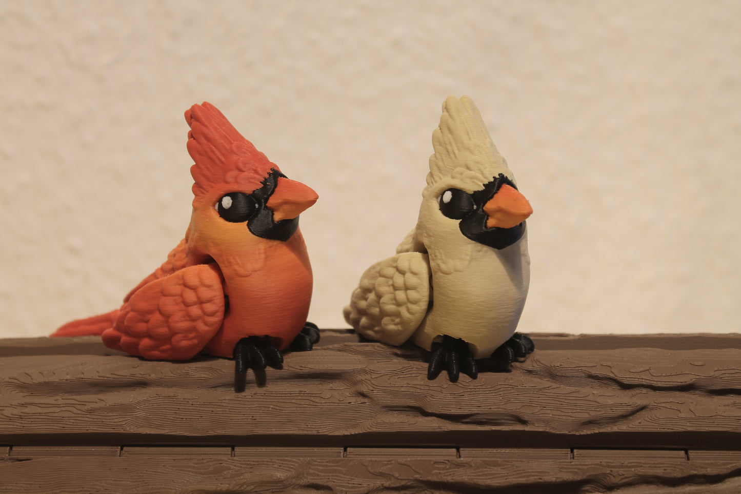 Tiny Cardinal – Kleiner Wintervogel voller Wärme Cinderwing3D