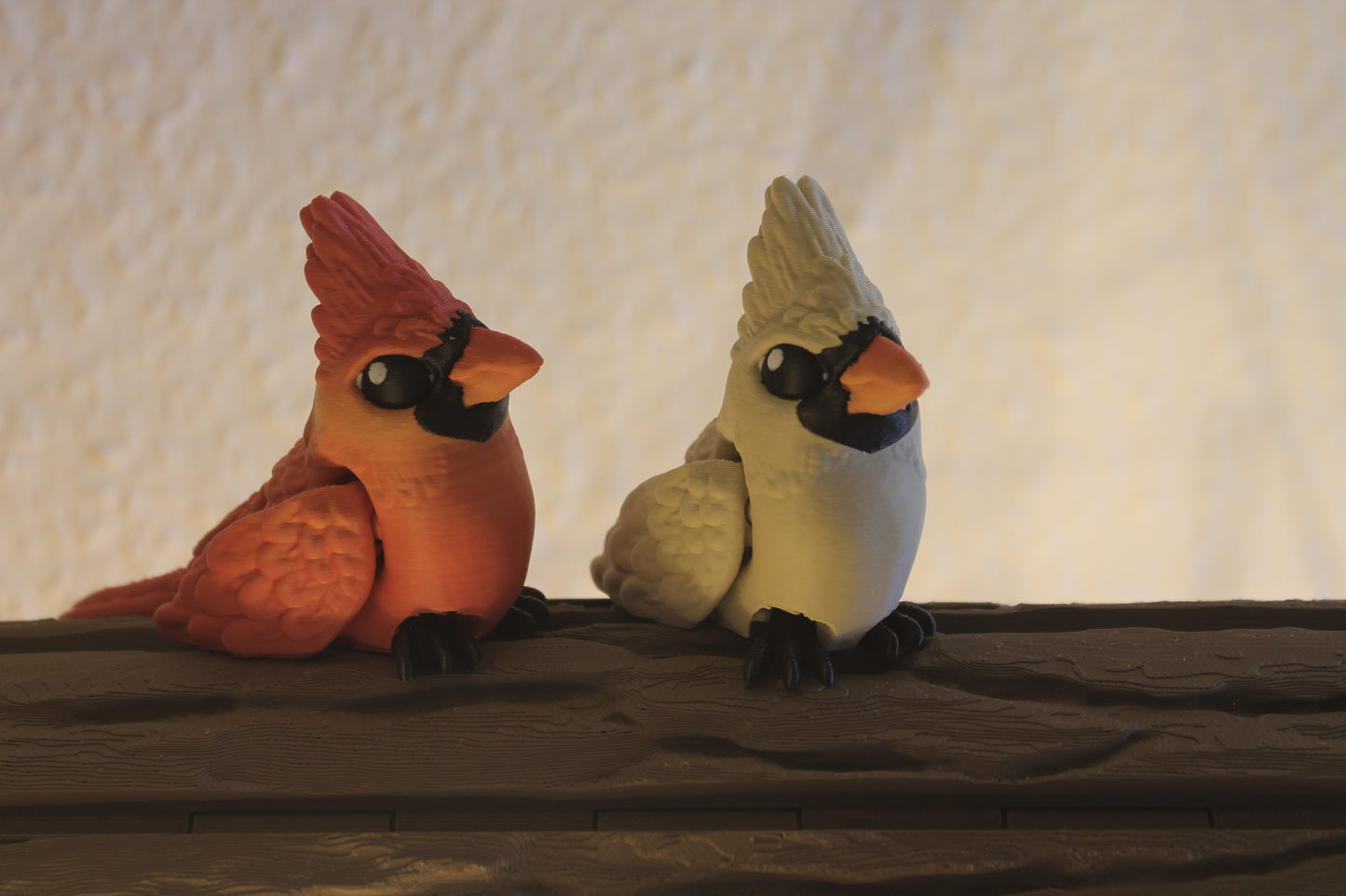 Tiny Cardinal – Kleiner Wintervogel voller Wärme Cinderwing3D