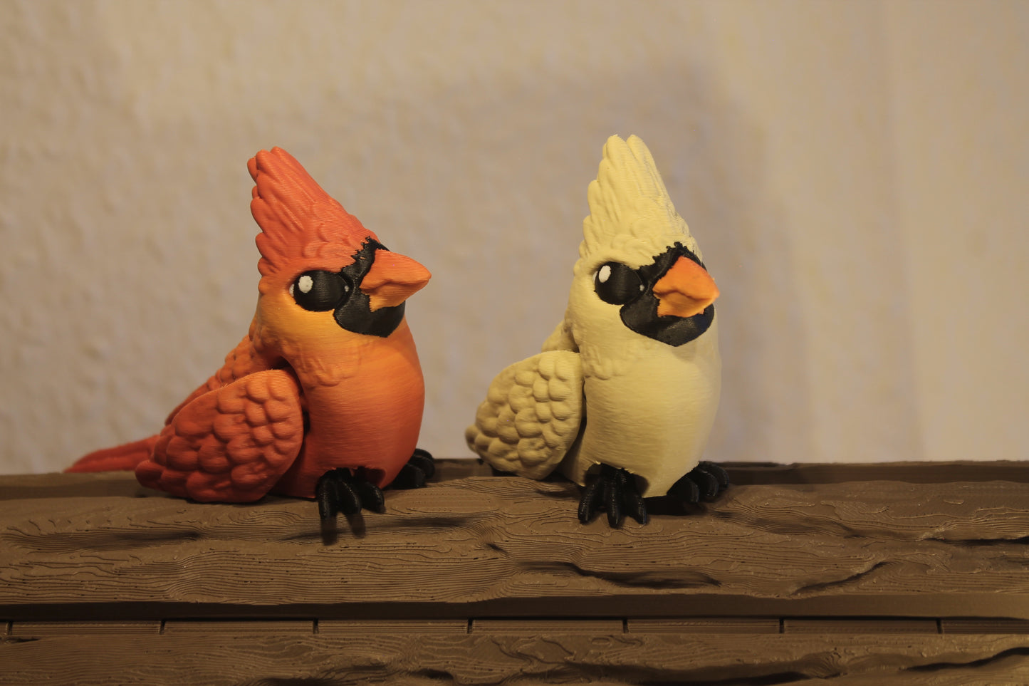 Tiny Cardinal – Kleiner Wintervogel voller Wärme Cinderwing3D