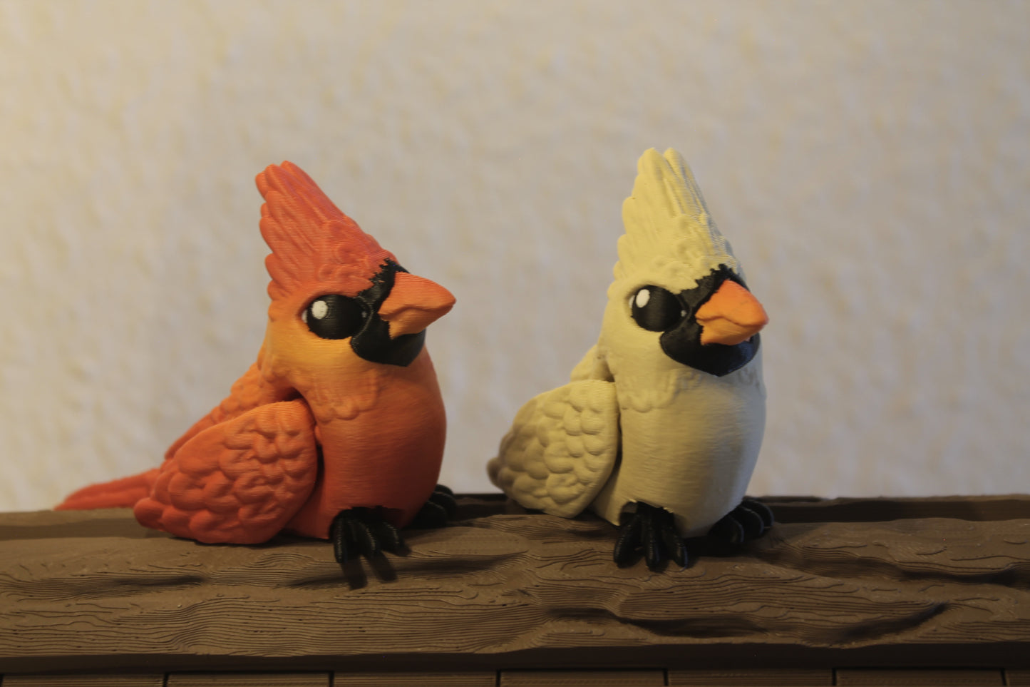 Tiny Cardinal – Kleiner Wintervogel voller Wärme Cinderwing3D