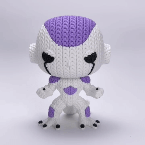 Knitted Galactic Tyrant – Cozy Anime Fanart Figur Whale 3D Studio