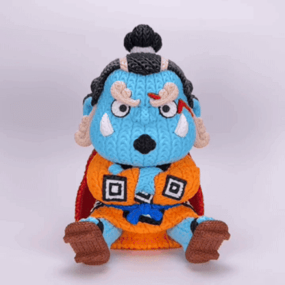 Knitted Ocean Guardian – Cozy Anime Fanart Figur Whale 3D Studio