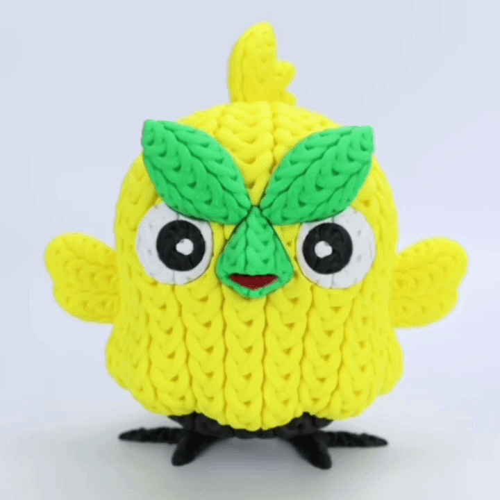 Knitted Monster – Flauschiger Wasserfreund im Strick-Look Whale 3D Studio
