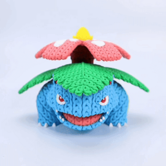 Knitted Forest Colossus – Mächtiger Natur-Charakter im cozy Stricklook Whale 3D Studio