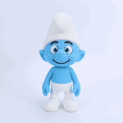 Kleiner Waldbewohner im Stricklook – Niedliche Sammlerfigur mit Kultcharme Whale 3D Studio