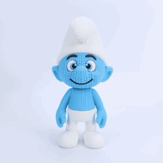 Kleiner Waldbewohner im Stricklook – Niedliche Sammlerfigur mit Kultcharme Whale 3D Studio