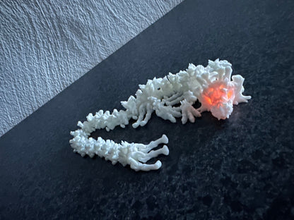 Baby Schattenknochen-Drache – Ein Relikt aus der Dunkelheit Cinderwing3D