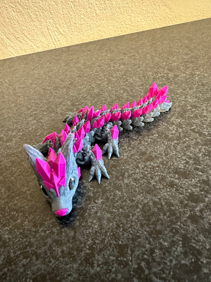 Baby Wolfdragon Cinderwing3D – Dragon & Wolf with or without Wings