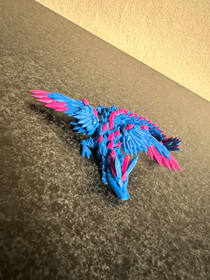 Crystalwing Dragon – A Majestic Masterpiece for Your Home Cinderwing3D
