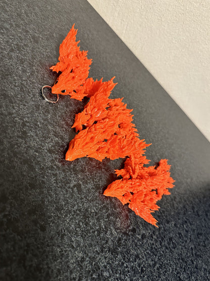 Phoenix Dragon with Wings – A Fiery Masterpiece Cinderwing3D