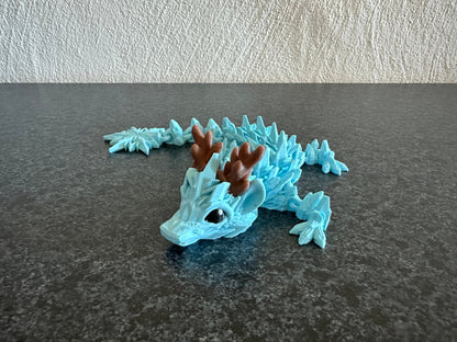 Baby Winter Dragon Cinderwing3D – Der magische Winterdrache