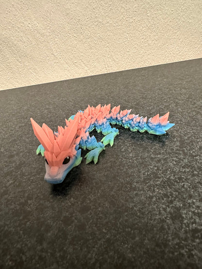 Baby Crystal Dragon – Shimmering Treasure Cinderwing3D