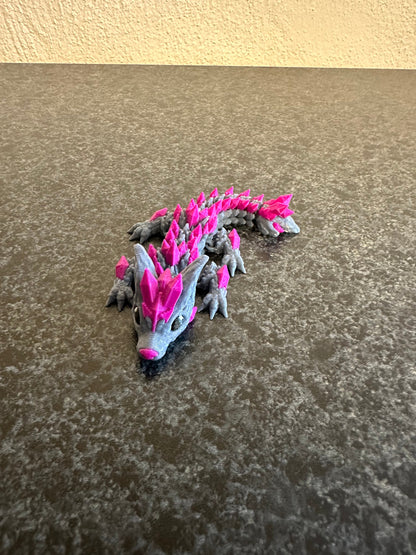 Baby Wolfdragon Cinderwing3D – Dragon & Wolf with or without Wings