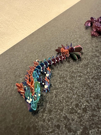 Winterzauber mit dem Mistelzweig-Baby-Drachen Cinderwing3D