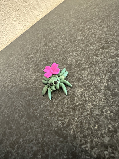 Lucky Clover Tiny Spider – A Springtime Charm Cinderwing3D