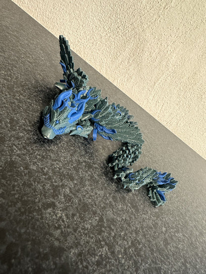 Lunarwing Dragon – A Creature of Nightly Magic Cinderwing3D