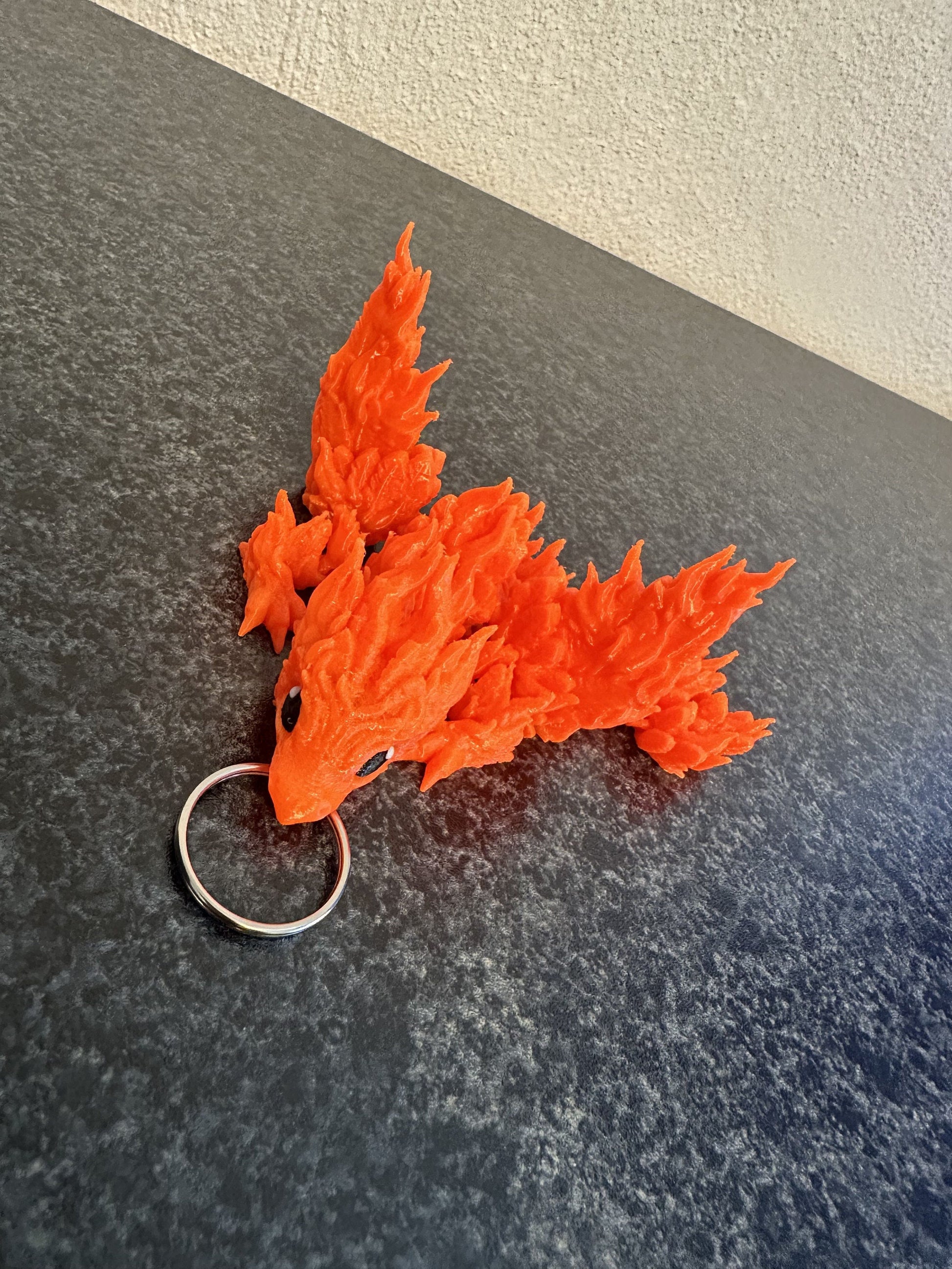 Phoenix Dragon with Wings – A Fiery Masterpiece Cinderwing3D