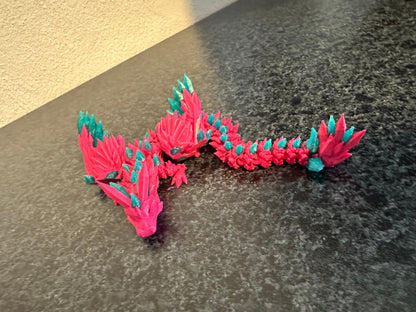 Crystalwing Dragon – A Majestic Masterpiece for Your Home Cinderwing3D