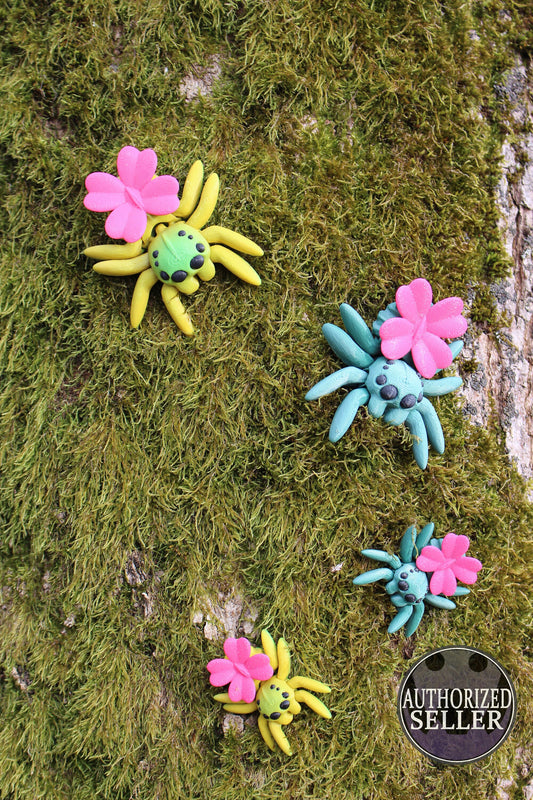 Lucky Clover Tiny Spider – A Springtime Charm Cinderwing3D